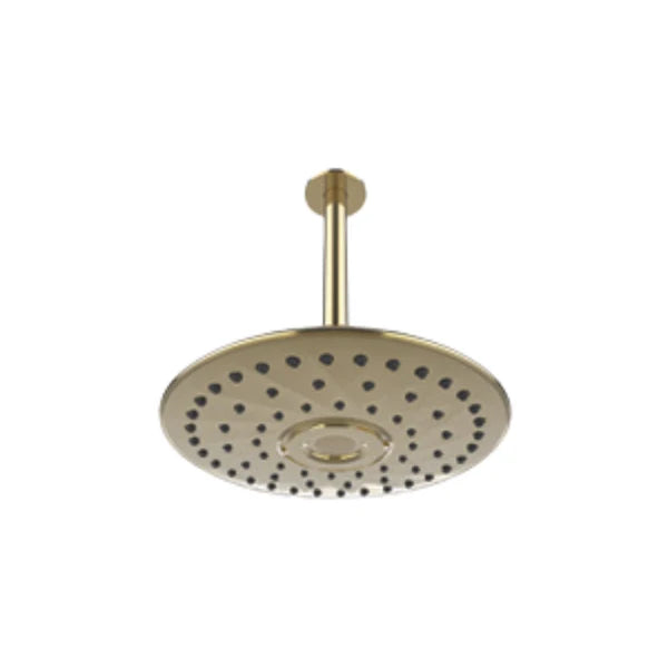 RAIN MAX ROUND SINGLE-FUNCTION OVERHEAD RAINSHOWER, WITHOUT ARM - KOHLER PREMIUM -  ( VIBRANT FRENCH GOLD - PREMIUM - 0x254 mm - 0inchX10.16inch )