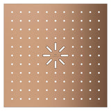 RAINSHOWER AQUA CEILING SHOWER COVER DUO - GROHE - (BRUSHED WARM SUNSET - G5-RAINSHOWER AQUA - 334x334 mm - 13.3inchX13.3inch)