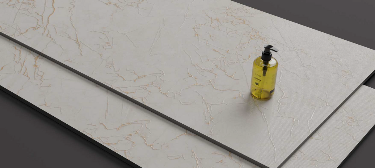 RAIN BEIGE - INDIAN TILES -  (  - BLACKBERRY GLOSTER - 1200x600 mm - 48inchX24inch )