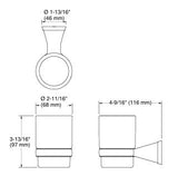 TUMBLER HOLDER - KOHLER POPULAR -  ( FRENCH GOLD - POPULAR - 0x0 mm - 0inchx0inch )