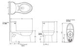 ADAIR 1 PC SKIRTED EWC 305 WITH S/CVR - KOHLER PREMIUM -  ( WHITE - PREMIUM - 0x0 mm - 0inchx0inch )