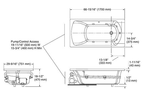 OVE DROP-IN ACRYLIC WHIRLPOOL W/O PILLOW - KOHLER LUXURY -  ( WHITE - LUXURY - 0x2000 mm - 80inchX0inch )