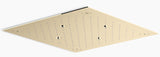 LOURE SQUARE MULTIFUNCTION RAINPANEL - KOHLER LUXURY -  ( VIBRANT FRENCH GOLD - LUXURY - 500x500 mm - 20inchX20inch )