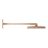 RAINSHOWER AQUA RECTANGULAR HEAD SHOWER SET 430 MM CEILING SHOWER ARM, 2 SPRAYS - GROHE  - (BRUSHED WARM SUNSET - G5 - RAINSHOWER - 400x230 mm - 16inchX9.2inch)