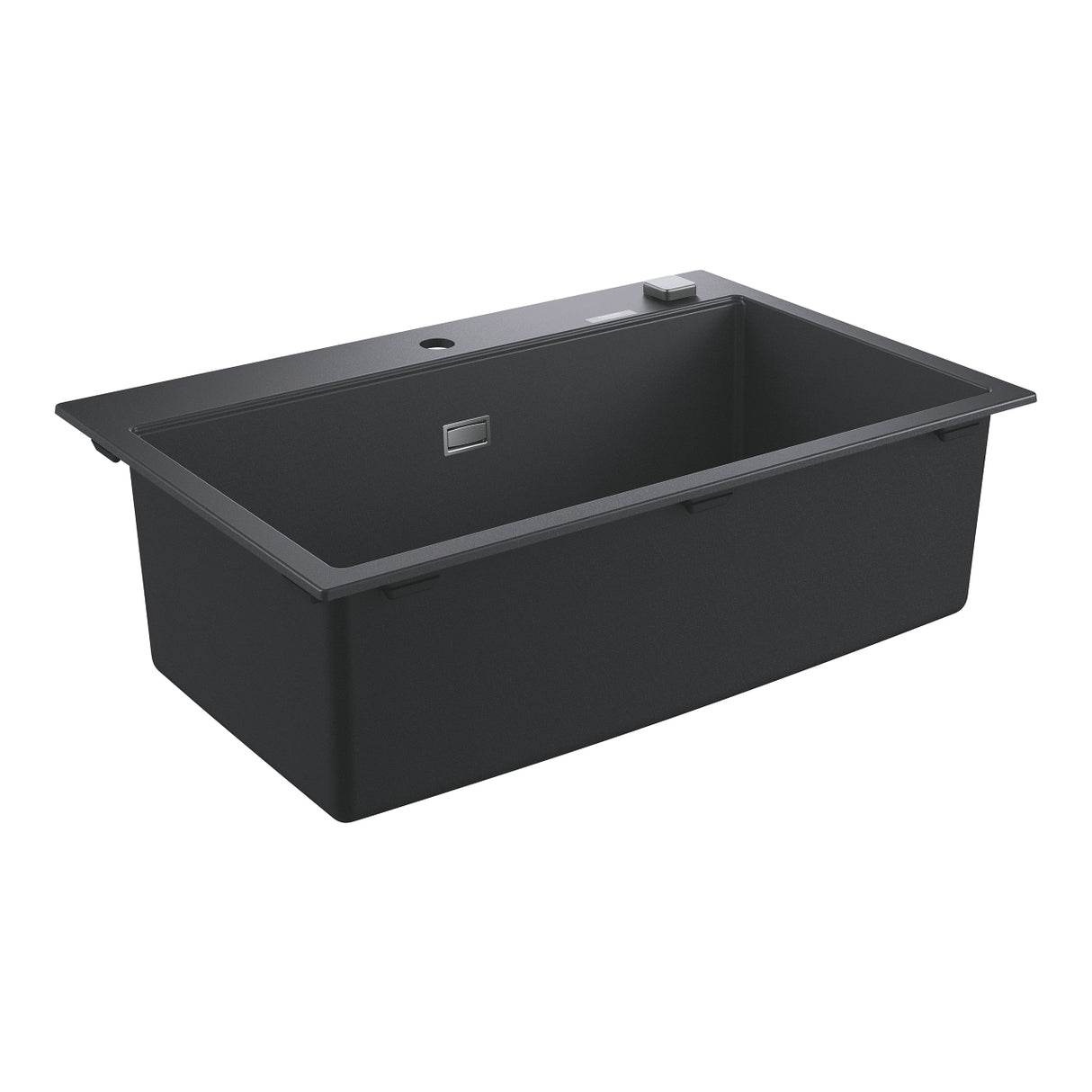 K700 SINK 80 -C 78/51 1.0 - GROHE-G2 -  ( GRANITE BLACK - K700 - 720x370 mm - 28.8inchX14.8inch )