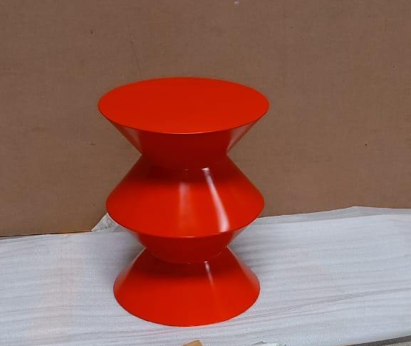 ST812C COFFEE TABLE AMERICAN ASH WOOD BASE WITH NANO COATING RED FINISH - FURNITURE - ( - BUENA CASA - 0x356x444 mm - 0inchX14.24inchX17.76inch)