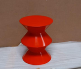 ST812C COFFEE TABLE AMERICAN ASH WOOD BASE WITH NANO COATING RED FINISH - FURNITURE - ( - BUENA CASA - 0x356x444 mm - 0inchX14.24inchX17.76inch)