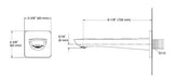 NEW TRILOGY 1D1P/1D2P HT EXT/MATTE BLACK - KOHLER PREMIUM -  ( MATT BLACK - PREMIUM - 0x0 mm - 0inchX0inch )