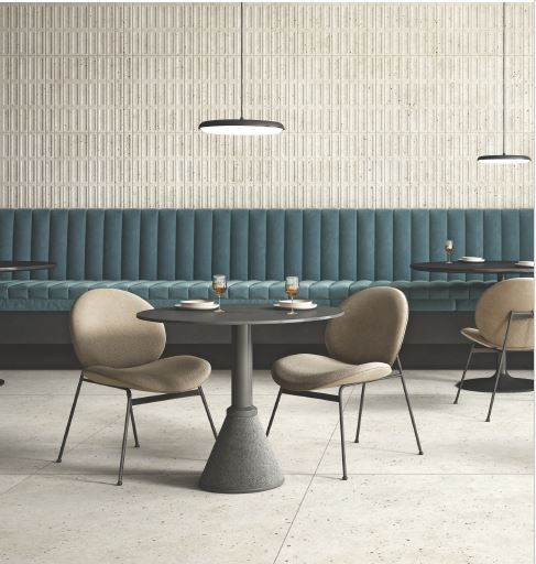 ROYAL ARCH TERAZZO DUNE PUNCH - CREANZA -  (  - PUNCH - 1200x600 mm - 48inchX24inch )