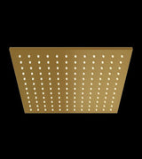 BRASS RAIN SHOWER - AQUANT - ( BRUSHED GOLD - - 250x250 mm - 10inchX10inch )