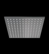 BRASS RAIN SHOWER - AQUANT -  ( GRAPHITE GREY -  - 250x250 mm - 10inchX10inch )