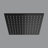 BRASS RAIN SHOWER - AQUANT - ( MATT BLACK - - 250x250 mm - 10inchX10inch )