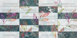 4018 HL - INDIAN TILES -  (  - BLACKBERRY GLOSSY - 600x300 mm - 24inchX12inch )