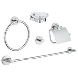 ESSENTIALS ACCESSORIES SET MASTER 5-IN-1 - GROHE -  ( CHROME - G3 - ESSENTIALS - 0x0 mm - 0inchX0inch )