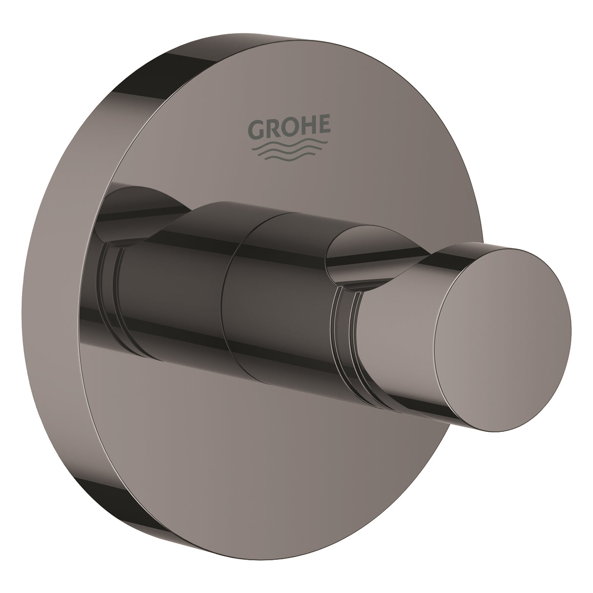 ESSENTIALS ROBE HOOK - GROHE -  ( HARD GRAPHITE - G5 - ESSENTIALS - 0x0 mm - 0inchX0inch )