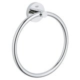 ESSENTIALS TOWEL RING - GROHE -  ( CHROME - G3 - ESSENTIALS - 0x0 mm - 0inchX0inch )