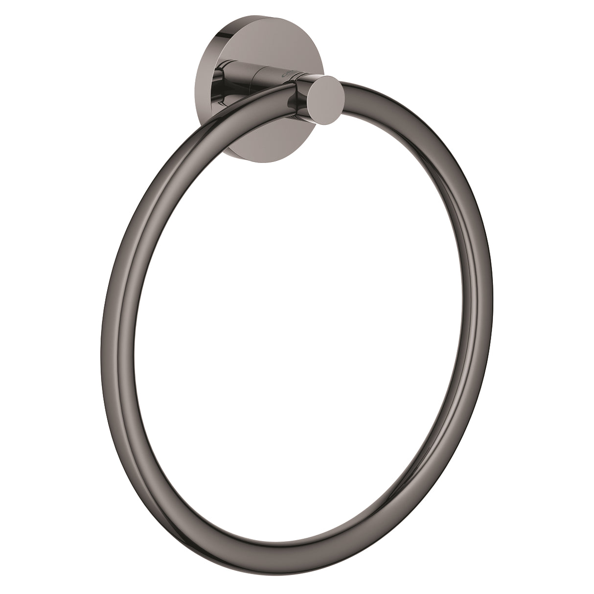 ESSENTIALS TOWEL RING - GROHE -  ( HARD GRAPHITE - G5 - ESSENTIALS - 0x0 mm - 0inchX0inch )
