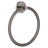 ESSENTIALS TOWEL RING - GROHE -  ( HARD GRAPHITE - G5 - ESSENTIALS - 0x0 mm - 0inchX0inch )