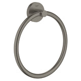 ESSENTIALS TOWEL RING - GROHE -  ( BRUSHED HARD GRAPHITE - G5 - ESSENTIALS - 0x0 mm - 0inchX0inch )
