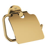 ESSENTIALS TOILET PAPER HOLDER WITH COVER - GROHE -  ( COOL SUNRISE - G5 - ESSENTIALS - 0x0 mm - 0inchX0inch )