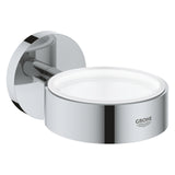 ESSENTIALS HOLDER F.GLASS/DISH/DISPENSER - GROHE -  ( CHROME - G3 - ESSENTIALS - 0x0 mm - 0inchX0inch )