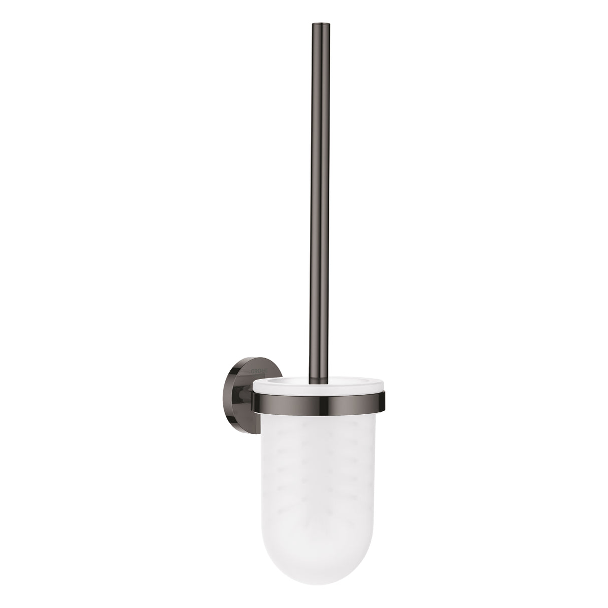 ESSENTIALS TOILET BRUSH SET - GROHE -  ( HARD GRAPHITE - G5 - ESSENTIALS - 0x0 mm - 0inchX0inch )