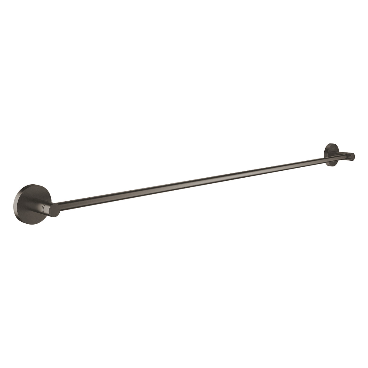 ESSENTIALS TOWEL RAIL 800MM - GROHE -  ( BRUSHED HARD GRAPHITE - G5 - ESSENTIALS - 0x800 mm - 0inchX32inch )