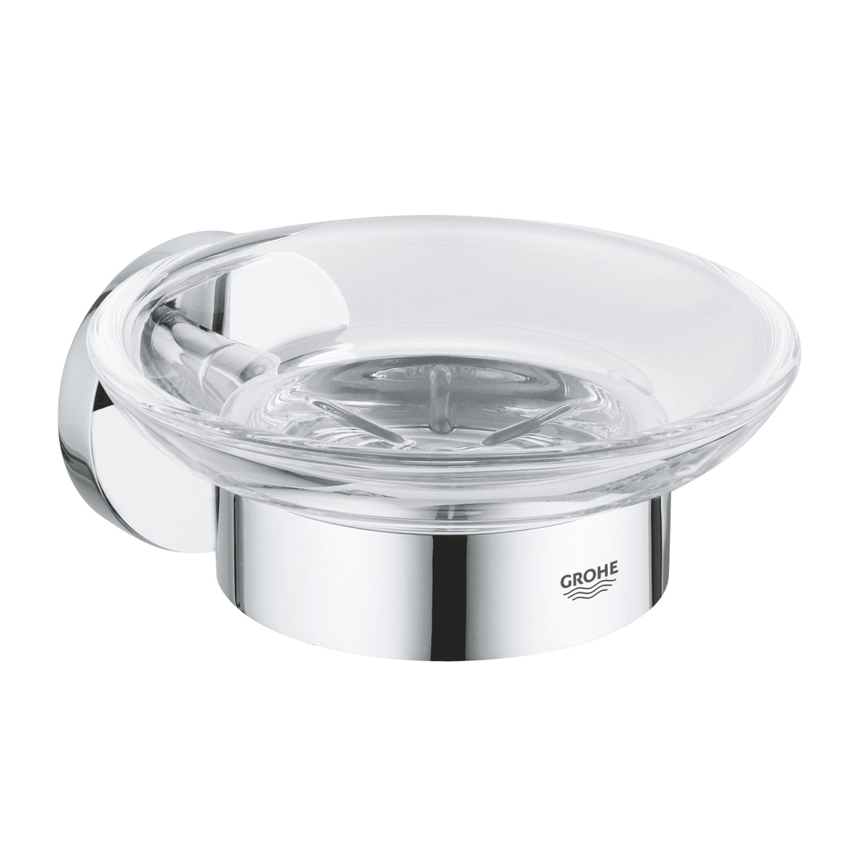 ESSENTIALS SOAP DISH W.HOLDER - GROHE -  ( CHROME - G3 - ESSENTIALS - 0x0 mm - 0inchX0inch )