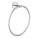 BAUCOSMOPOLITAN TOWEL RING - GROHE-G2 -  ( CHROME - G2 - BAUCOSMOPOLITAN - 0x15 mm - 0inchX0.6inch )
