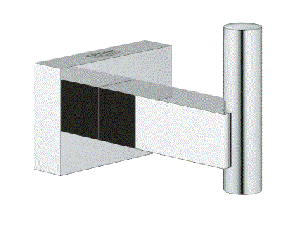 ESSENTIALS CUBE ROBE HOOK - GROHE -  ( CHROME - G3 - ESSENTIALS - 0x0 mm - 0inchX0inch )