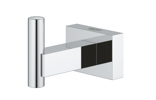 ESSENTIALS CUBE ROBE HOOK - GROHE -  ( CHROME - G3 - ESSENTIALS - 0x0 mm - 0inchX0inch )