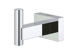 ESSENTIALS CUBE ROBE HOOK - GROHE -  ( CHROME - G3 - ESSENTIALS - 0x0 mm - 0inchX0inch )