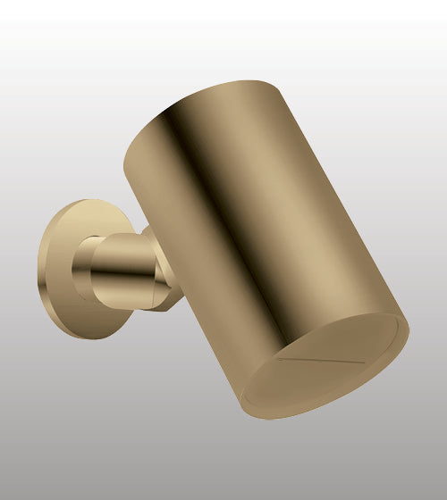 BRASS HYDRO SPOT WALL MOUNTED SHOWER WITH WATERFALL FLOW - AQUANT -  ( BRUSHED GOLD -  - 80x0 mm - 3.2inchX0inch )