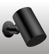 BRASS HYDRO SPOT WALL MOUNTED SHOWER WITH WATERFALL FLOW - AQUANT -  ( MATT BLACK -  - 80x0 mm - 3.2inchX0inch )