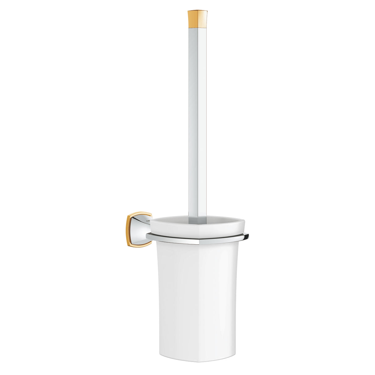 GRANDERA TOILET BRUSH SET - GROHE -  ( CHR-GOLD - G5 - GRANDERA - 0x0 mm - 0inchX0inch )