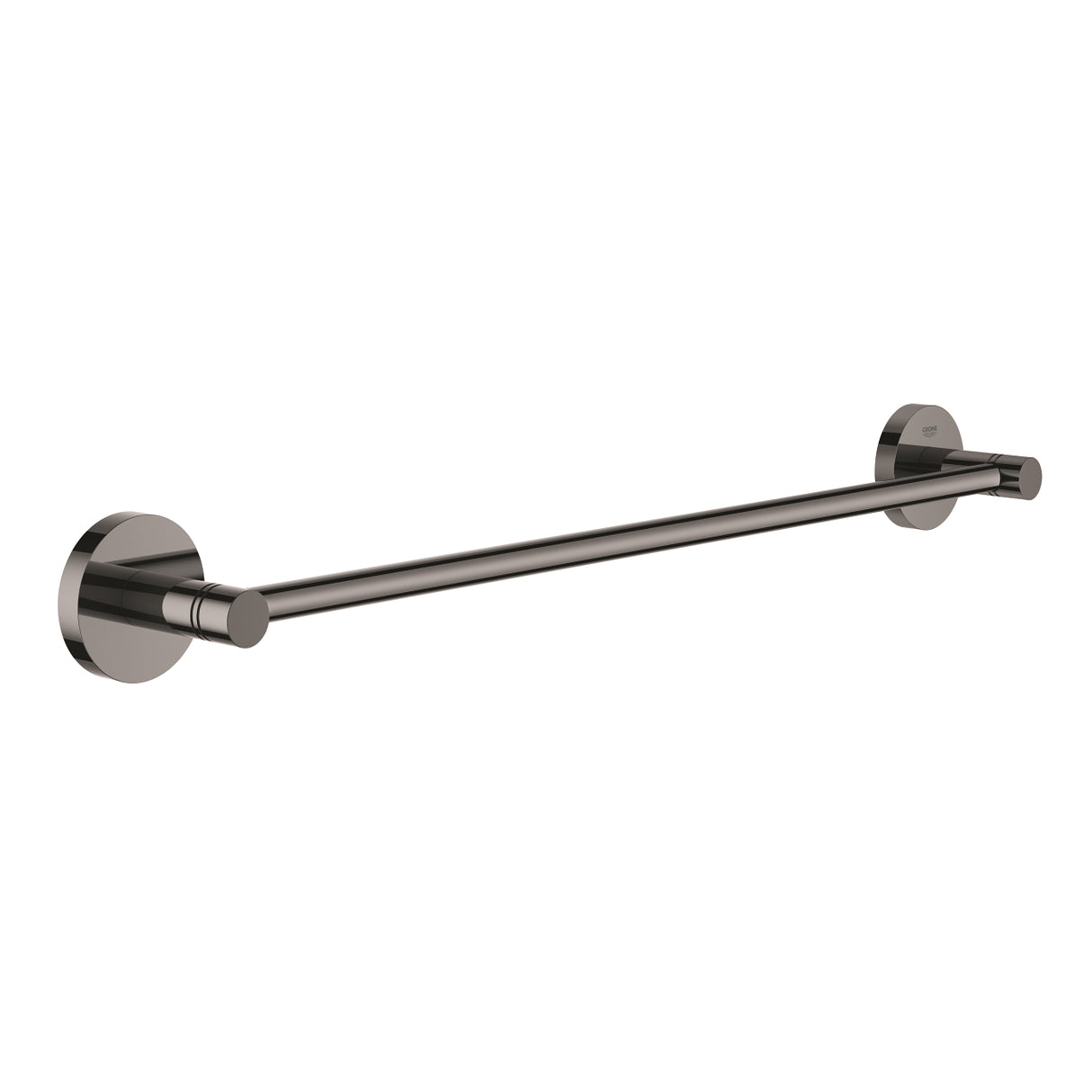 ESSENTIALS TOWEL RAIL 450MM - GROHE -  ( HARD GRAPHITE - G5 - ESSENTIALS - 0x0 mm - 0inchX0inch )