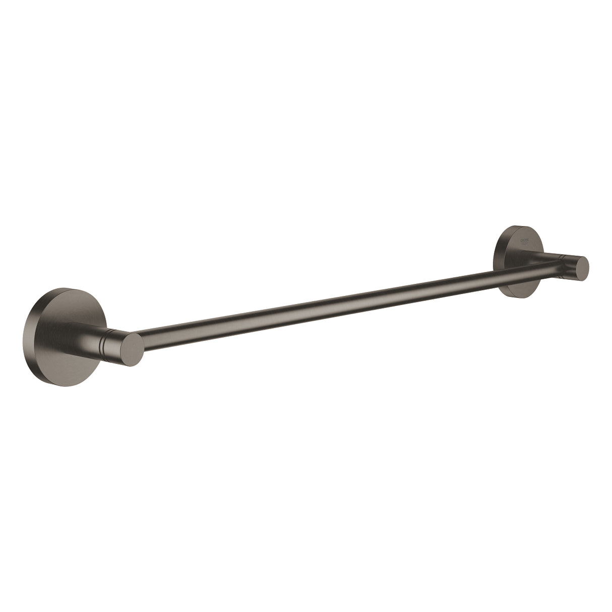 ESSENTIALS TOWEL RAIL 450MM - GROHE -  ( BRUSHED HARD GRAPHITE - G5 - ESSENTIALS - 0x0 mm - 0inchX0inch )