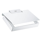 SELECTION CUBE PAPER HOLDER WITH COVER - GROHE -  ( CHROME - G4 - SELECTION - 0x0 mm - 0inchX0inch )