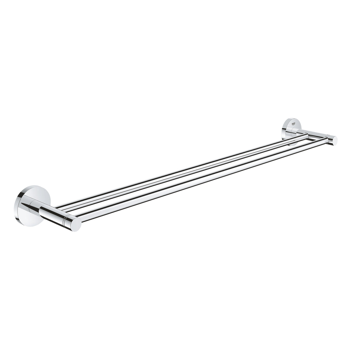 ESSENTIALS DOUBLE TOWEL BAR 600MM - GROHE -  ( CHROME - G3 - ESSENTIALS - 0x0 mm - 0inchX0inch )