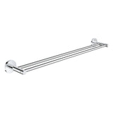 ESSENTIALS DOUBLE TOWEL BAR 600MM - GROHE -  ( CHROME - G3 - ESSENTIALS - 0x0 mm - 0inchX0inch )
