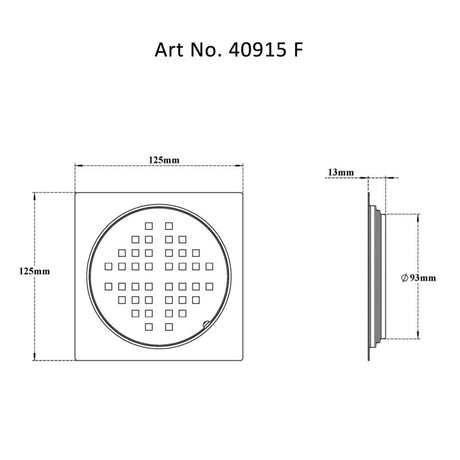 FRAME & JALLI FOR COCKROACH TRAP - VIKING -  ( CHR -  - 0x125 mm - 0inchX5inch )