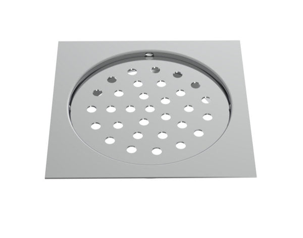 S.S DRAINER SQU(2 IN 1 GRATING)W/O.HOLE - VIKING -  ( CHR -  - 0x100 mm - 0inchX4inch )