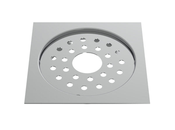 S.S DRAINER SQU(2 IN 1 GRATING)W/.HOLE - VIKING - ( CHR - - 0x125 mm - 0inchX5inch )