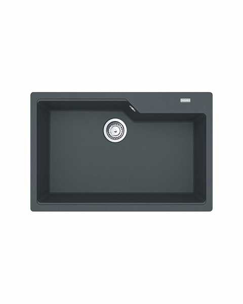 1 BOWL W/O DRAINBOARD UBG 610-56 3 1/2INCH WWK ND WRO TH ON - FRANKE -  ( ONYX - URBAN - 560x500 mm - 22.4inchX20inch )