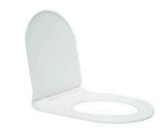 UF SOFT CLOSE SLIM SEAT COVER FOR 87953 - JAQUAR SWARE - ( WHITE - ACS - 0x0 mm - 0inchX0inch )