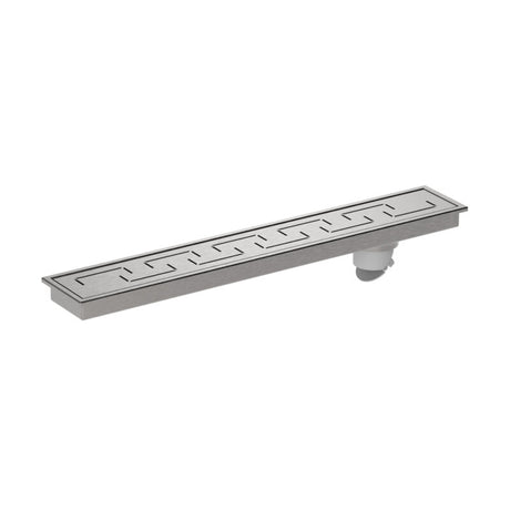 SHOWER CHANNEL DRAIN SIDE HOLE - VIKING -  ( SS 304 -  - 600x100 mm - 24inchX4inch )