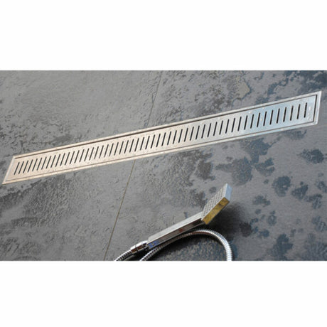 CHANNEL DRAINER W/ANTI FOUL SIDE HOLE - VIKING -  ( CHR -  - 100x300 mm - 4inchX12inch )