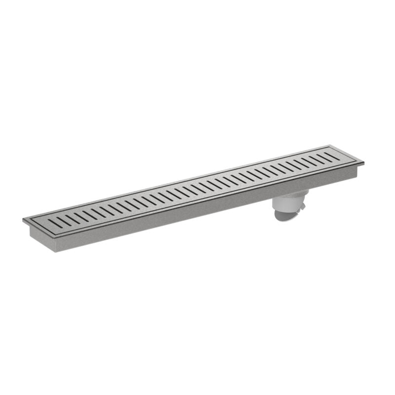 CHANNEL DRAINER W/ANTI FOUL SIDE HOLE - VIKING -  ( CHR -  - 100x600 mm - 4inchX24inch )