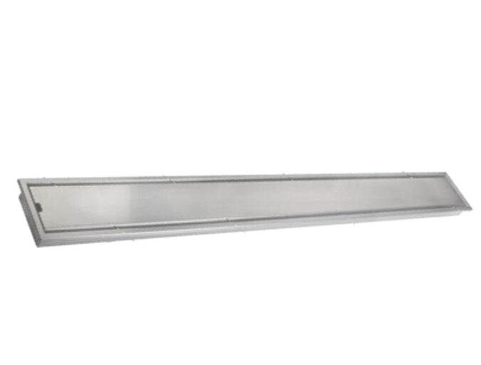 Viking New Channel Drainer W/anti Foul Side Hole, Chrome, view 1