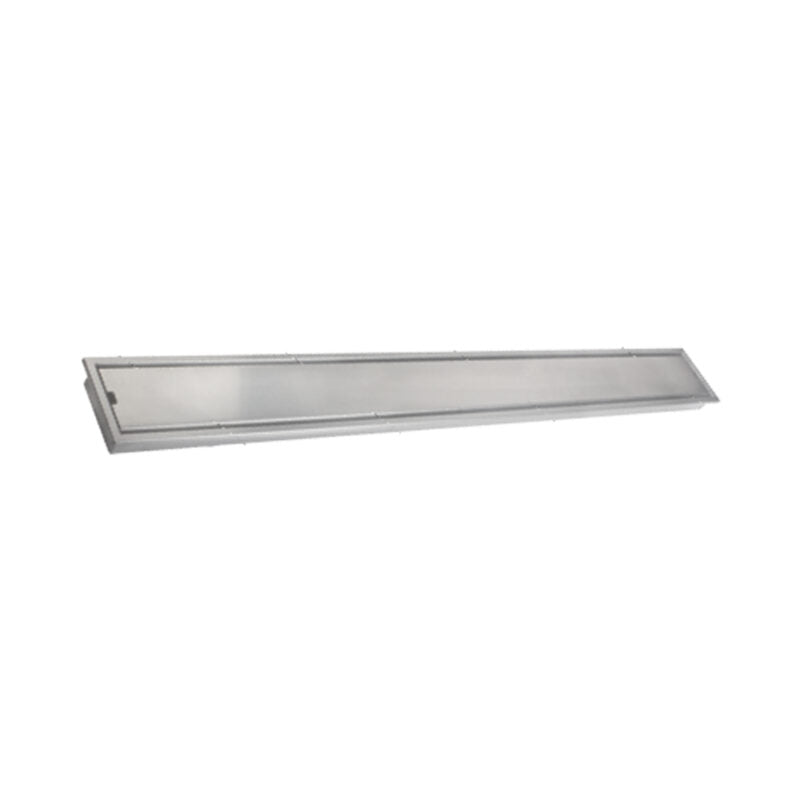 Viking Shower Drainer Centre Outlet, Chrome, view 2